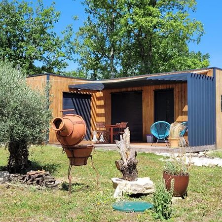 Tiny House Sud Du Lot Le Montat Exterior foto